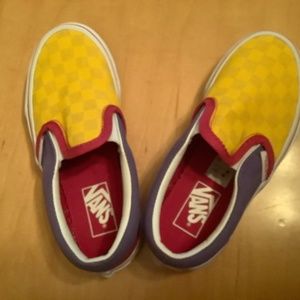 Girl’s Vans slip ons